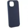 Evelatus Capa de silicone Premium Soft Touch para Apple iPhone 14 6.1 Deep Navy