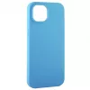 Evelatus Capa de silicone Premium Soft Touch para Apple iPhone 14 6.1 Sky Blue