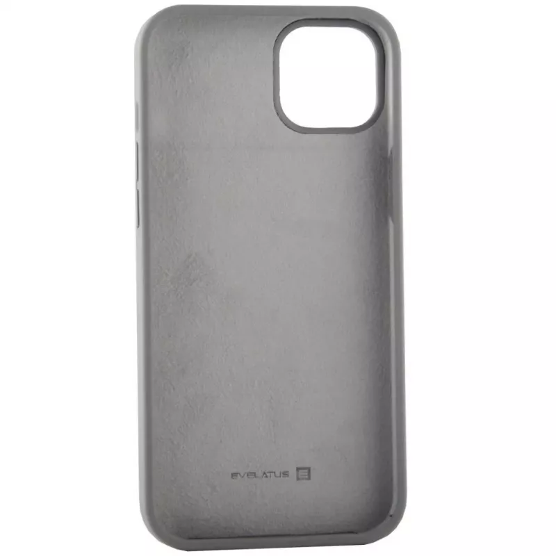 Evelatus Capa de silicone Premium Soft Touch para Apple iPhone 14 6.1 Pebble