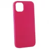 Evelatus Capa de silicone Premium Soft Touch para Apple iPhone 14 6.1 Rosy Red