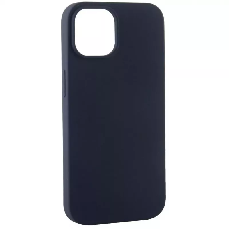 Evelatus Capa de silicone Premium Soft Touch para Apple iPhone 14 Plus 6,7 azul meia-noite