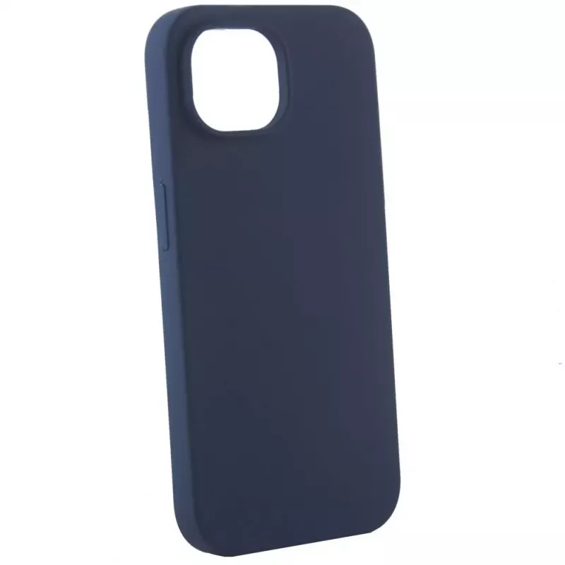 Evelatus Capa de silicone Premium Soft Touch para Apple iPhone 14 Plus 6,7 azul-marinho