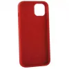 Evelatus Capa de silicone Premium Soft Touch para Apple iPhone 14 Plus 6,7 polegadas vermelho