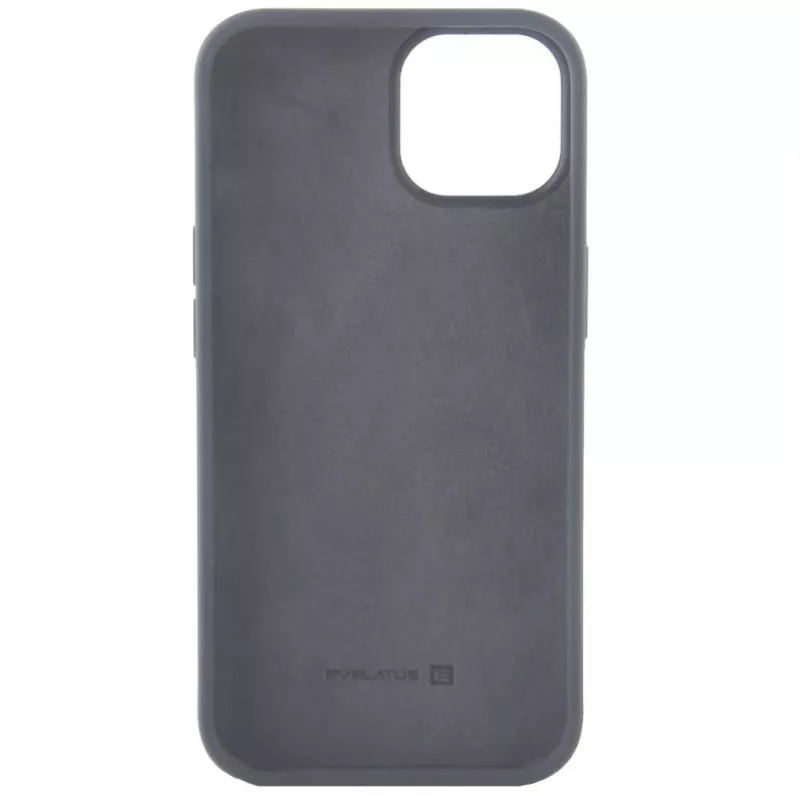 Evelatus Capa de silicone Premium Soft Touch para Apple iPhone 14 Plus 6,7 carvão