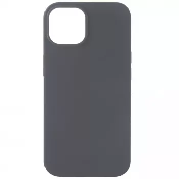 Evelatus Capa de silicone Premium Soft Touch para Apple iPhone 14 Plus 6,7 carvão