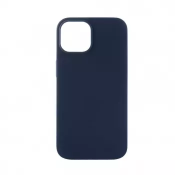 Evelatus Capa de silicone Premium Soft Touch para Apple iPhone 14 Pro 6,1 azul meia-noite
