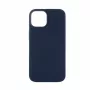 Evelatus Capa de silicone Premium Soft Touch para Apple iPhone 14 Pro 6,1 azul meia-noite
