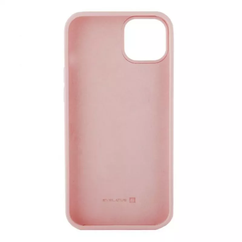 Evelatus Capa de silicone Premium Soft Touch para Apple iPhone 14 Pro 6,1 rosa-claro