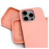 Evelatus Capa de silicone Premium Soft Touch para Apple iPhone 14 Pro 6,1 rosa-claro