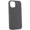 Evelatus Capa de silicone Premium Soft Touch para Apple iPhone 14 Pro 6,1 carvão
