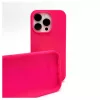 Evelatus Capa de silicone Premium Soft Touch para Apple iPhone 14 Pro 6,1 vermelho-rosado