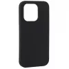 EVELATUS Capa de silicone Premium Soft Touch para Apple iPhone 14 Pro Max 6,7 - preto