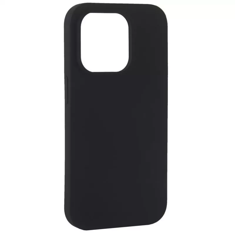 EVELATUS Capa de silicone Premium Soft Touch para Apple iPhone 14 Pro Max 6,7 - preto