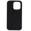 EVELATUS Capa de silicone Premium Soft Touch para Apple iPhone 14 Pro Max 6,7 - preto