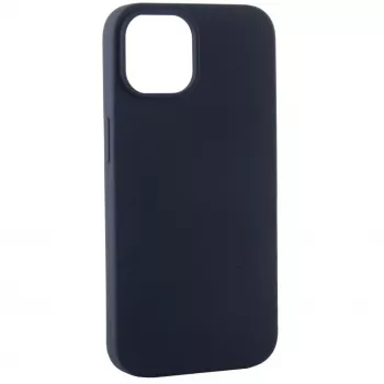 Evelatus Capa de silicone Premium Soft Touch para Apple iPhone 14 Pro Max 6,7 azul meia-noite