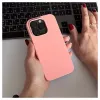 Evelatus Capa de silicone Premium Soft Touch para Apple iPhone 14 Pro Max 6,7 rosa-claro