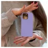 EVELATUS Capa de silicone Premium Soft Touch para Apple iPhone 14 Pro Max 6,7 lilás-claro