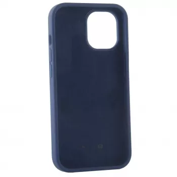 Evelatus Capa de silicone Premium Soft Touch para Apple iPhone 14 Pro Max 6,7 azul-marinho