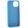 Evelatus Capa de silicone Premium Soft Touch para Apple iPhone 14 Pro Max 6,7 azul-céu