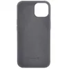 Evelatus Capa de silicone Premium Soft Touch para Apple iPhone 14 Pro Max 6,7 carvão