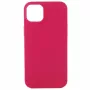 Evelatus Capa de silicone Premium Soft Touch para Apple iPhone 14 Pro Max 6,7 vermelho-rosado