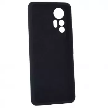 Evelatus Capa de silicone Premium Soft Touch para Xiaomi 12 Lite preto
