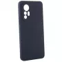 Evelatus Capa de silicone Premium Soft Touch para Xiaomi 12 Lite azul meia-noite