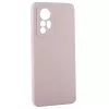 Evelatus Capa de silicone Premium Soft Touch para Xiaomi 12 Lite rosa-areia