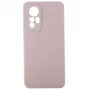 Evelatus Capa de silicone Premium Soft Touch para Xiaomi 12 Lite rosa-areia
