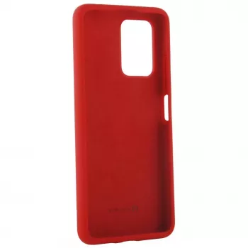 Evelatus Capa de silicone Premium Soft Touch para Xiaomi POCO X4 GT vermelho