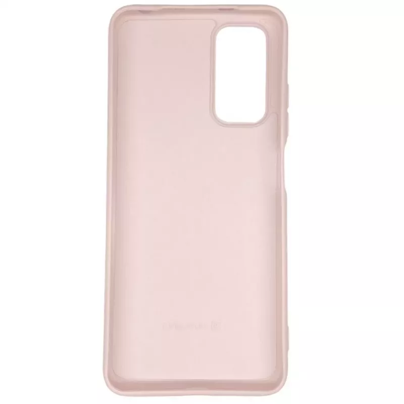 Evelatus Capa de silicone Premium Soft Touch para Xiaomi POCO X4 GT rosa-areia