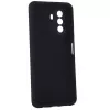 Evelatus Capa de silicone Premium Soft Touch para Huawei Nova Y70 preto