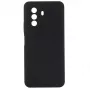 Evelatus Capa de silicone Premium Soft Touch para Huawei Nova Y70 preto