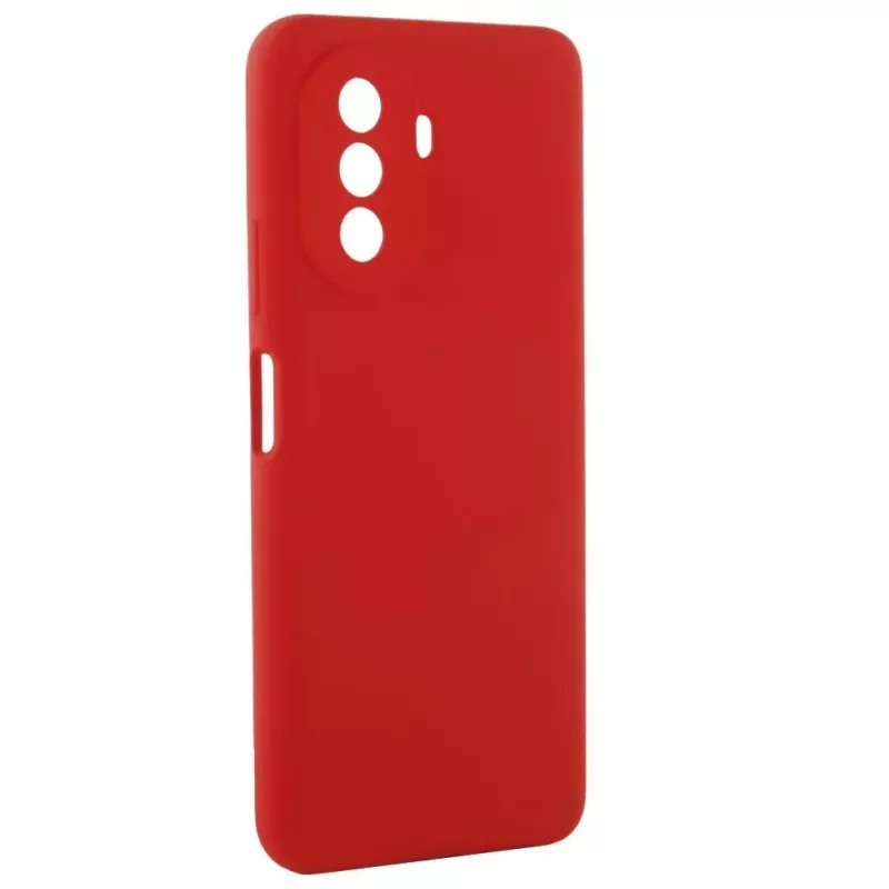 Evelatus Capa de silicone Premium Soft Touch para Huawei Nova Y70 vermelho
