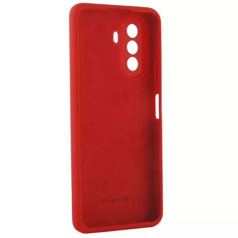 Evelatus Capa de silicone Premium Soft Touch para Huawei Nova Y70 vermelho