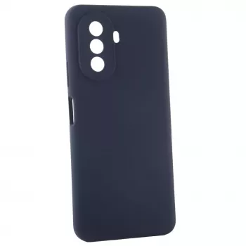 Evelatus Capa de silicone Premium Soft Touch para Huawei Nova Y70 azul meia-noite