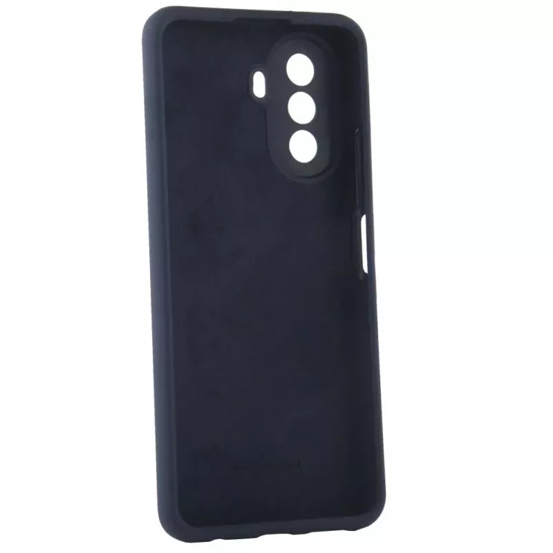 Evelatus Capa de silicone Premium Soft Touch para Huawei Nova Y70 azul meia-noite