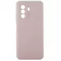 Evelatus Capa de silicone Premium Soft Touch para Huawei Nova Y70 rosa-areia