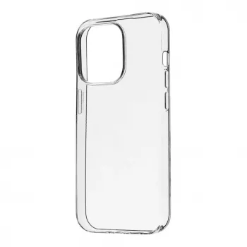 Evelatus Capa de silicone transparente Clear 1,5 mm TPU para Apple iPhone 14 Pro Max 6,7 transparente