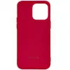 Evelatus Apple iPhone 14 Plus 6.7 Capa em Nano Silicone Soft Touch TPU Vermelha
