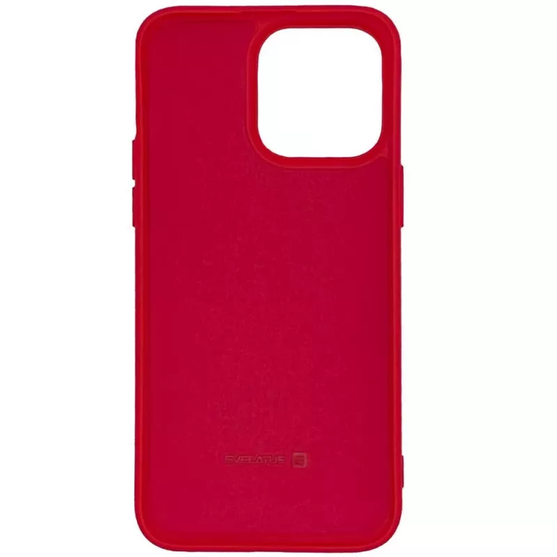 Evelatus Apple iPhone 14 Plus 6.7 Capa em Nano Silicone Soft Touch TPU Vermelha