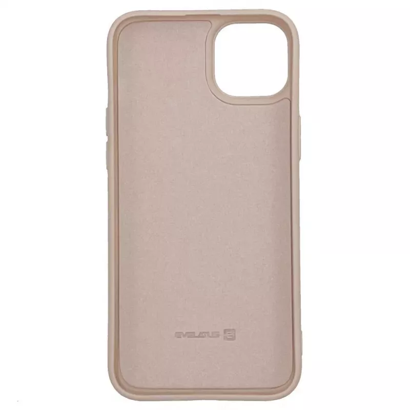 Evelatus Apple iPhone 14 Plus 6,7 polegadas Capa em Nano Silicone Soft Touch TPU Bege