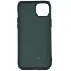 Evelatus Apple iPhone 14 Plus 6,7 polegadas Capa em Nano Silicone Soft Touch TPU Verde