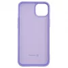 Evelatus Apple iPhone 14 Plus 6,7 polegadas Capa em Nano Silicone Soft Touch TPU Roxa
