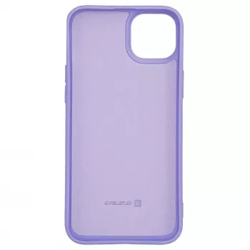 Evelatus Apple iPhone 14 Plus 6,7 polegadas Capa em Nano Silicone Soft Touch TPU Roxa