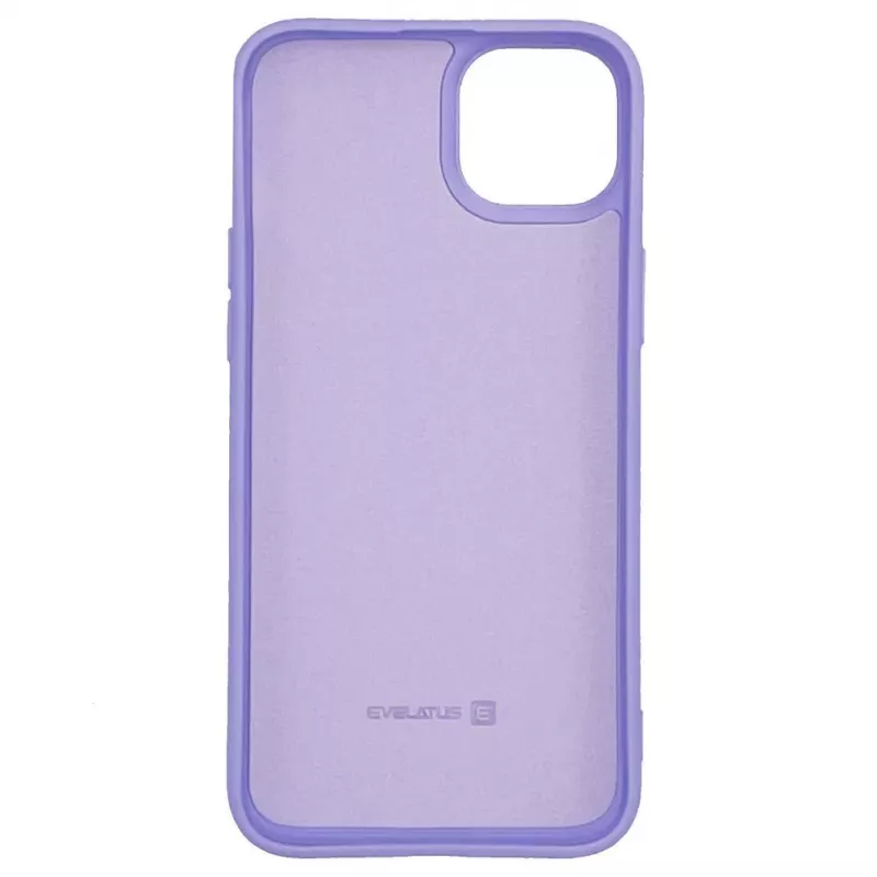 Evelatus Apple iPhone 14 Plus 6,7 polegadas Capa em Nano Silicone Soft Touch TPU Roxa