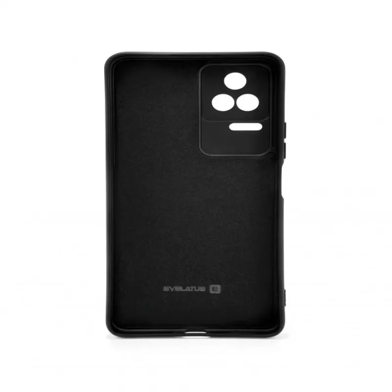 Evelatus Xiaomi POCO F4 Capa em Nano Silicone Soft Touch TPU Preta