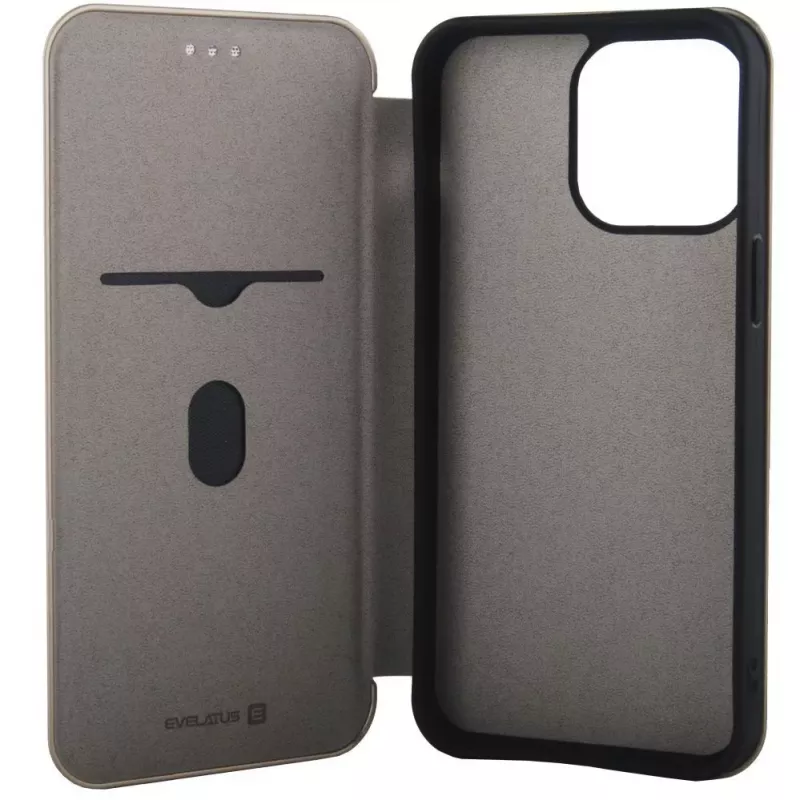 Evelatus Apple iPhone 14 Pro Max 6.7 Capa Tipo Livro Dourada