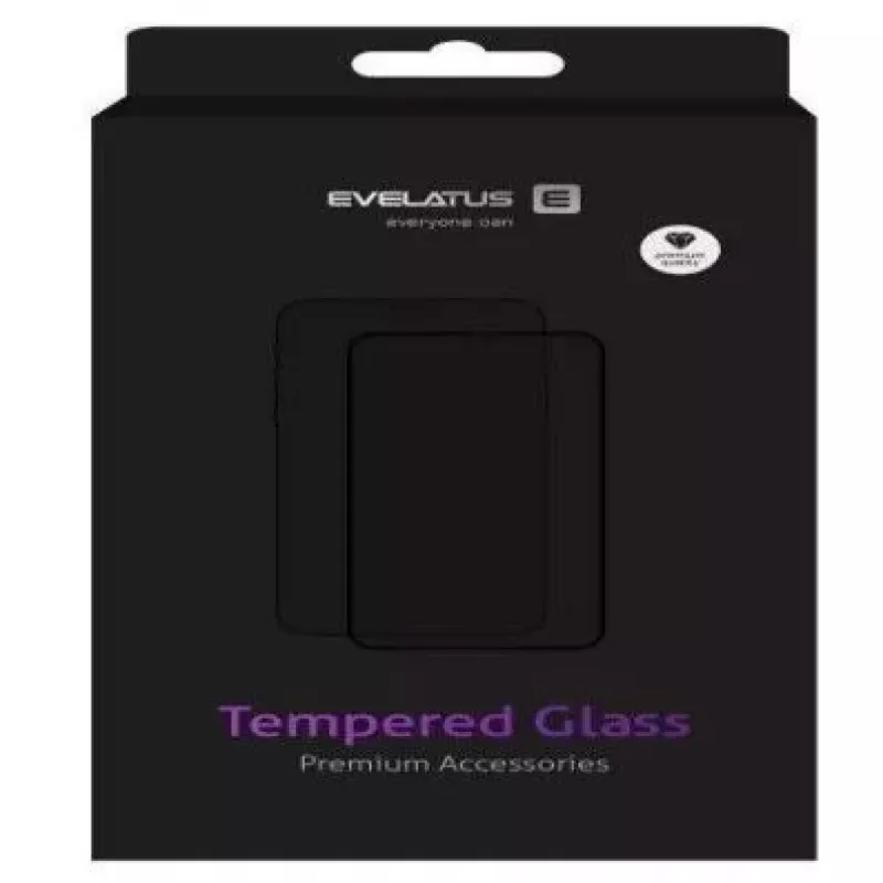 Evelatus Corning Gorilla Glass 3D Full Cover antiestático 10X mais resistente para Apple iPhone 17e | 14 | 13 | 13 Pro | 16e