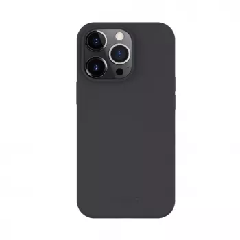 Evelatus Apple iPhone 13 Pro Max Capa de silicone Premium Soft Touch cinzento-carvão